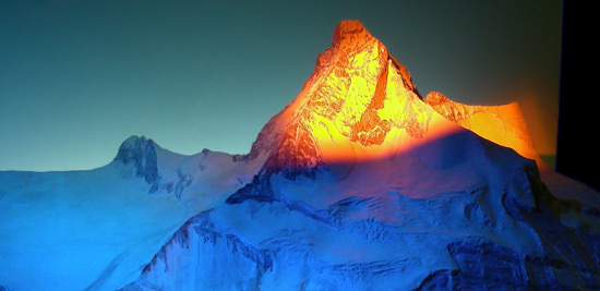 Relief of the Matterhorn (Switzerland), Xaver Imfeld